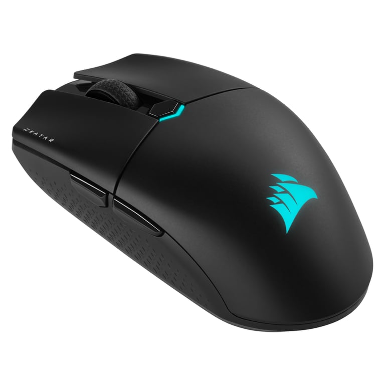 Corsair KATAR ELITE Wireless souris Droitier RF Wireless + Bluetooth + USB Type-A Optique 26000 DPI - Neuf