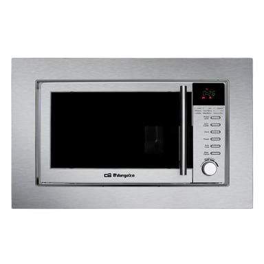 Orbegozo MIG 2025 Micro-ondes professionnel encastrable Puissance 800 W - Grill 1000 W - Minuterie n