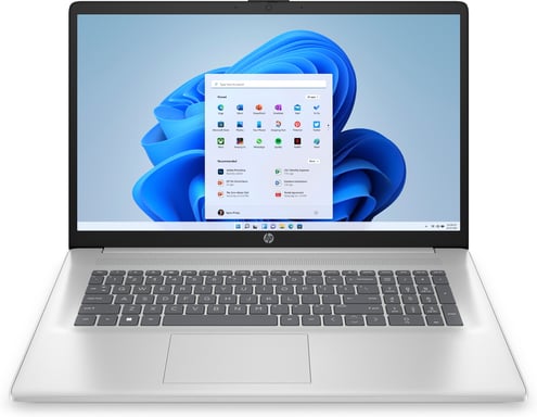 HP 17-cp0012nf AMD Ryzen™ 5 5500U Ordinateur portable 43,9 cm (17.3'') Full HD 16 Go DDR4-SDRAM 512 Go SSD Wi-Fi 5 (802.11ac) Windows 11 Home Argent