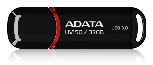 ADATA AUV150-32G-RBK lecteur USB flash 32 Go USB Type-A 3.2 Gen 1 (3.1 Gen 1) Noir - Neuf