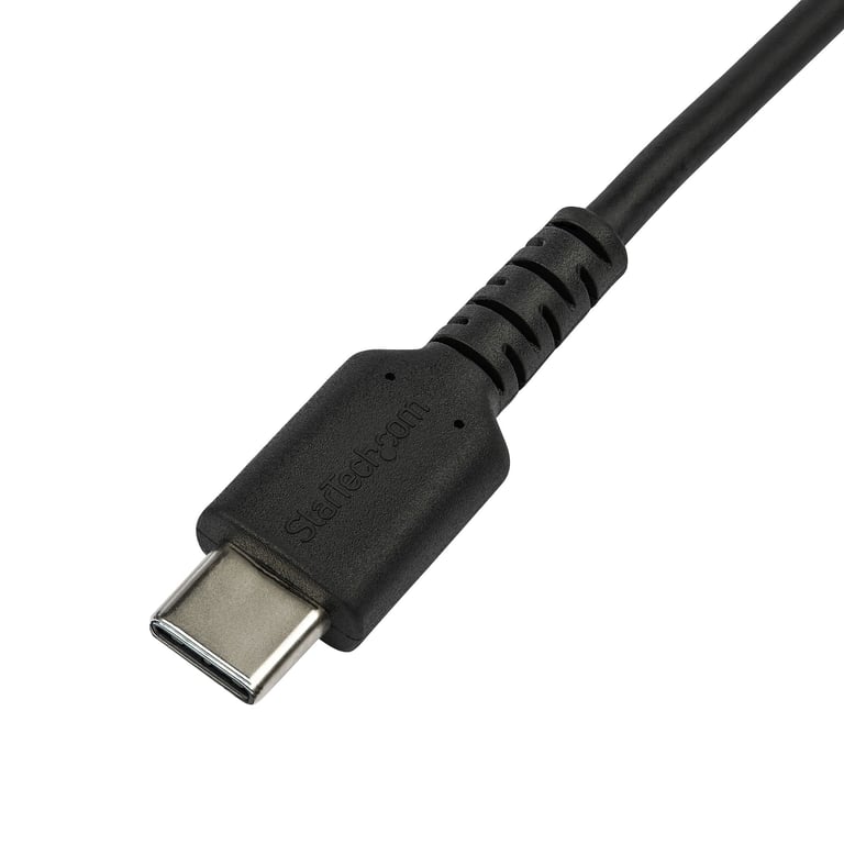 StarTech.com Câble USB-C vers Lightning Noir Robuste 2m - Câble de Charge/Synchronistation USB Type C vers Lightning Fibre Aramide - iPad/iPhone 12 Certifié Apple MFi