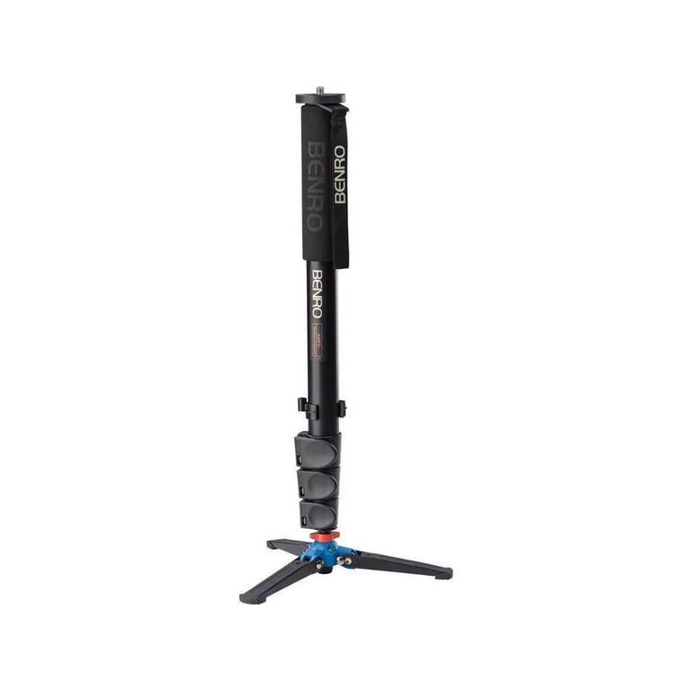 Monopode Vidéo Benro A48FD – Aluminium, Charge Max 20 Kg