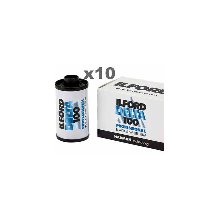 Film argentique ILFORD PACK 10 100 DELTA 135
