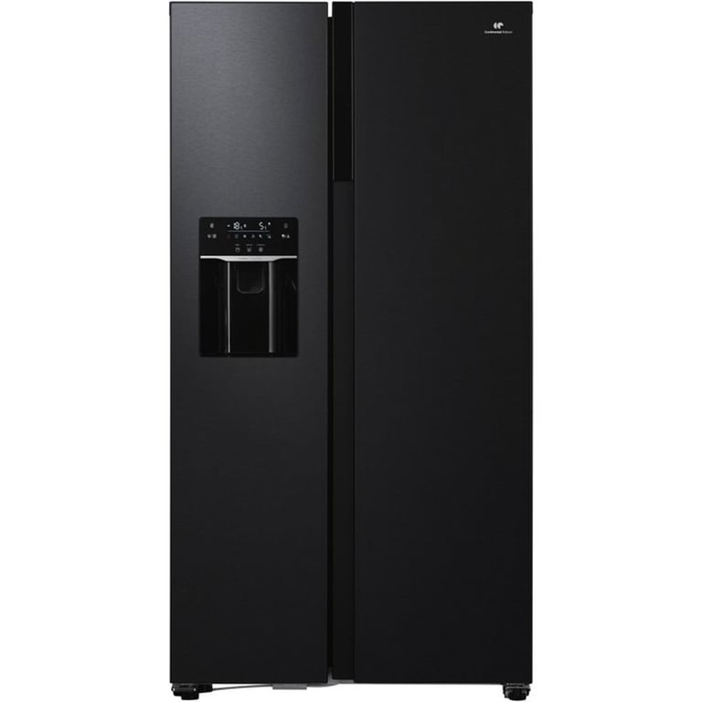 Réfrigérateur américain CONTINENTAL EDISON CERANF577NFBD 577 Distributeur Classe D 91 x 73 x 177 cm Inox - vue 3