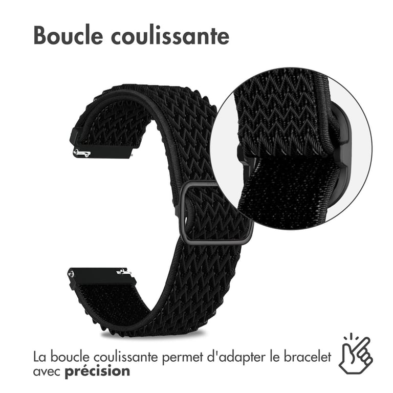 Bracelet 18mm Élastique en nylon - vue 8