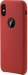Coque en Gel de Silicone Doux pour Apple iPhone X/XS, Rouge Ardent