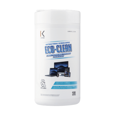 Eco-Clean Salviette antibatteriche per schermi (100 pz.)