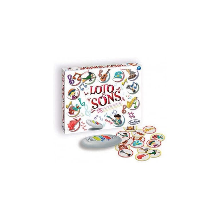 Loto des Sons Jeu Éducatif et Sensoriel pour Enfants Neuf
