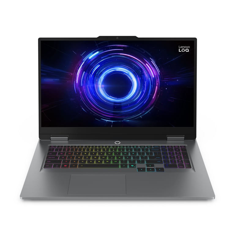 PC portable Gamer LENOVO LOQ 17IRX10 Sans Windows 17 FHD 165hz Core i5 13450HX RTX 5050 RAM SSD - vue 2