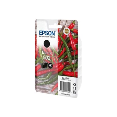 Cartouche d'encre noire Epson 503 C13T09Q14010 4,6 ml pack individuel