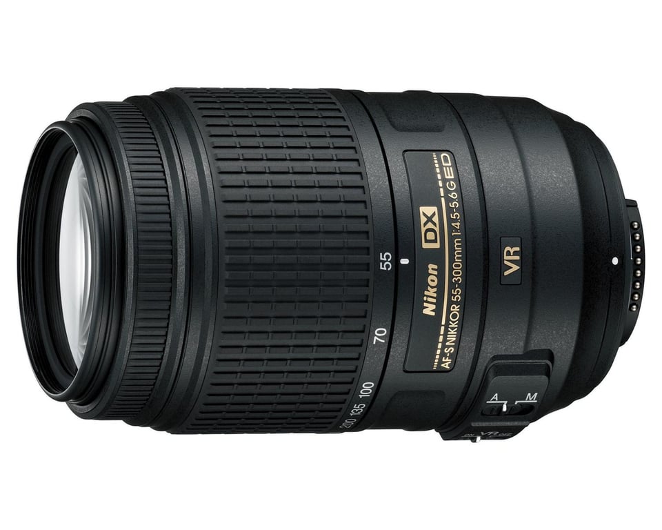 Nikon AF DX 55 300 mm f4.5 5.6 G ED VR - vue 2