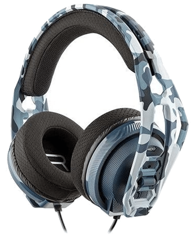 Casque Gaming Stéréo filaire Nacon RIG400HS pour PS4 Bleu camo
