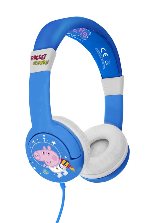Casque OTL Technologies Peppa Pig PP0777 – Limite Volume 85 dB, Arceau Ajustable