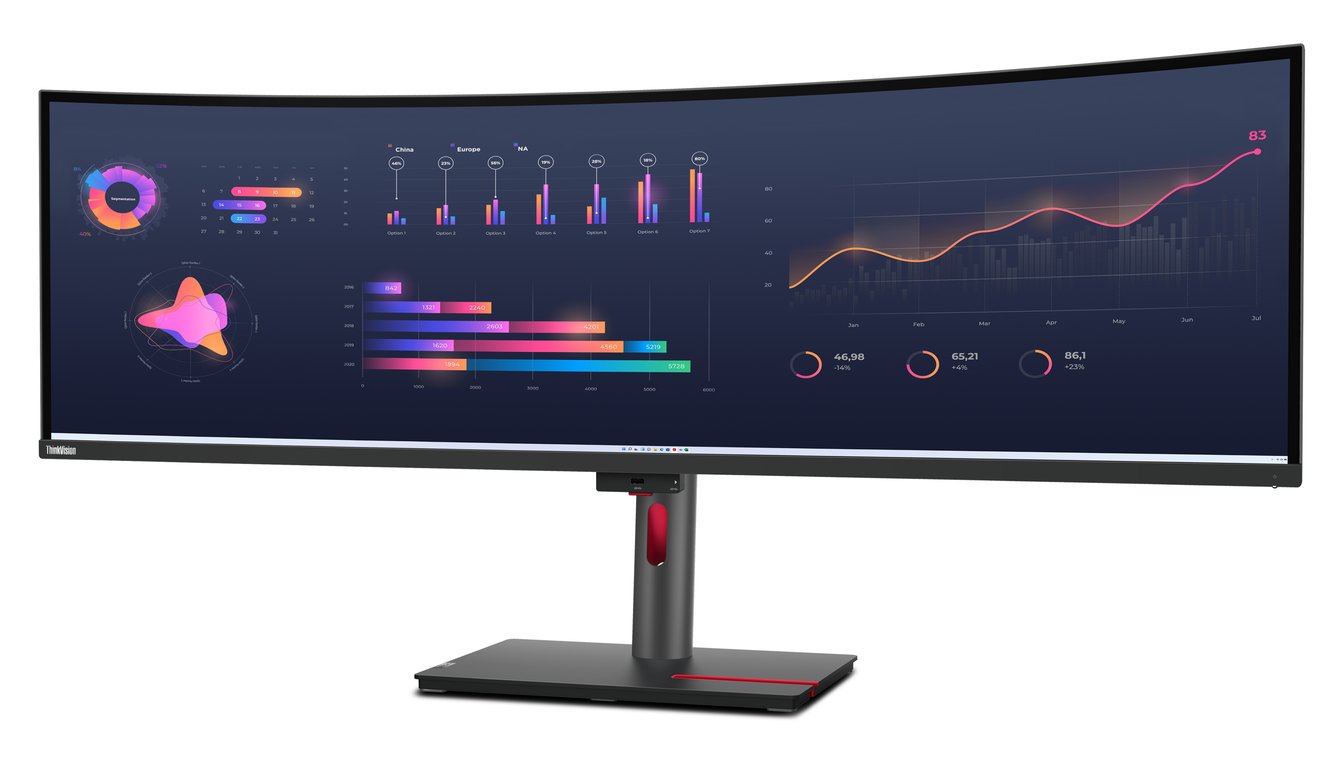 LENOVO ThinkVision P49w - vue 4