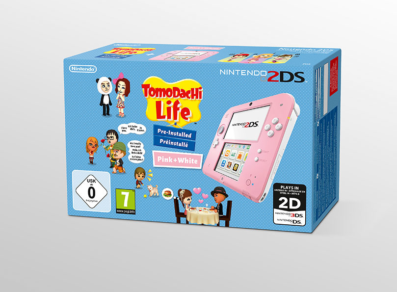 Nintendo 2ds + Tomodachi Life - vue 4
