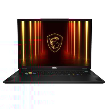 MSI Stealth 18 HX AI A2XWIG-014EN Laptop Intel Core Ultra 9 275HX da 45,7 cm (18'') Quad HD+ 32 GB DDR5-SDRAM 2 TB SSD NVIDIA GeForce RTX 5080 Wi-Fi 7 (802.11be) Windows 11 Pro Nero