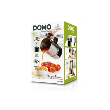 Batidora calefactora DOMO DO727BL