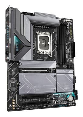 Gigabyte Carte mère Z890 EAGLE WIFI7 - Prend en charge les processeurs Intel Core Ultra (Série 2), VRM à 14 Plus 1 Plus 2 phases, jusqu'à 8800MHz DDR5 (OC), 1xPCIe 5.0 Plus 3xPCIe 4.0, Wi-Fi 7, LAN 2.5GbE, USB 4 Noir - vue 5