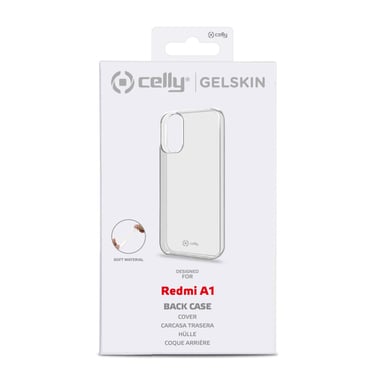Celly GELSKIN funda para teléfono móvil 16,6 cm (6.52'') Transparente