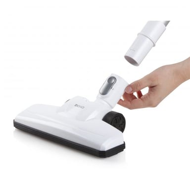 Domo DO237SV aspirateur balai et balai électrique Secteur Sec Sans sac 0,45 L