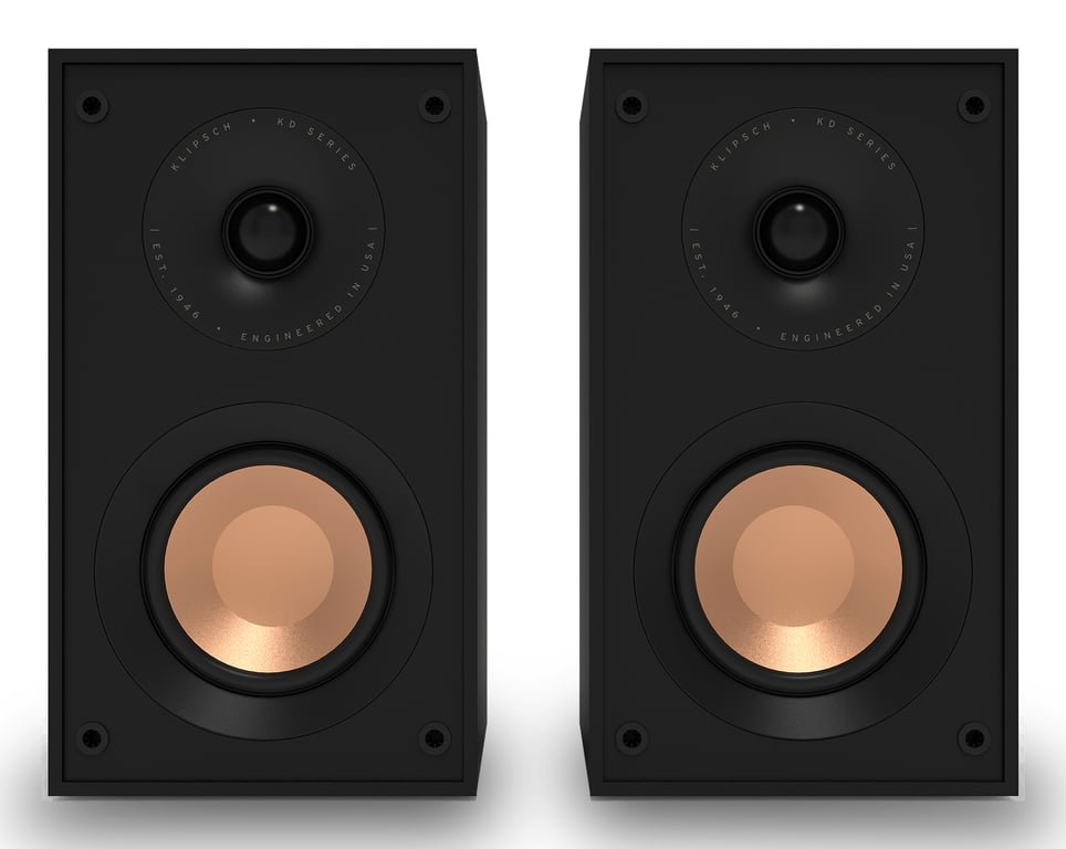 Enceintes connectées Hi Fi Klipsch KD 400 Vendues par paire - vue 3