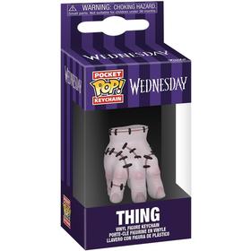 Funko Pop! Keychain: Wednesday Thing Mini Figurine en Vinyle à Collectionner Porte clés Fantaisie Cadeau de Noël Idée de Cadeau