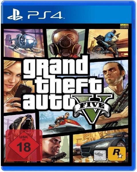 GTA V Standard Anglais PS4 - vue 2