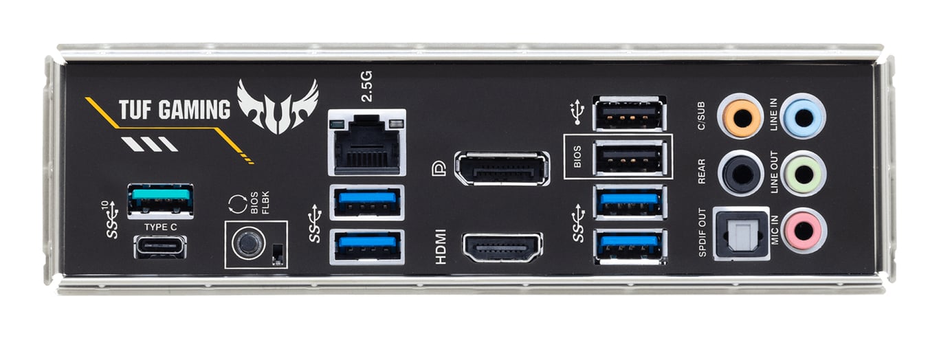 ASUS TUF GAMING B550 PLUS - vue 2