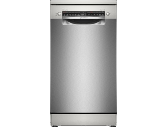 Bosch Lave vaisselle pose libre 45 cm b. Home connect. 44 db. 10 couverts. 6 programmes. 5 options. Acier brossé anti traces. Tiroir à couverts. Échangeur thermique / drying assist sps4emi17e - vue 3