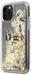 Custodia Karl Lagerfeld Bling Bling con charms fluttuanti per Apple iPhone 11 Pro, oro