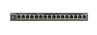 NETGEAR GS316PP Non-géré Gigabit Ethernet (10/100/1000) Connexion Ethernet, supportant l'alimentation via ce port (PoE) Noir