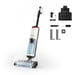 Polti RollySteam WD30C Aspirateur balai 3-en-1 Batterie Sec&humide HEPA Sans sac 0,8 L 450 W Noir, Gris, Blanc 4 Ah