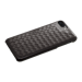 Custodia Treccia in vera pelle per Apple iPhone 6 Plus/6s Plus/7 Plus/8 Plus, Marrone