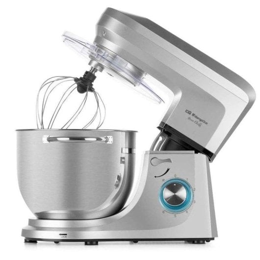Robot Pâtissier Orbegozo AM 8000 – 1800 W, Bol Inox 7 L, 6 Vitesses - vue 5