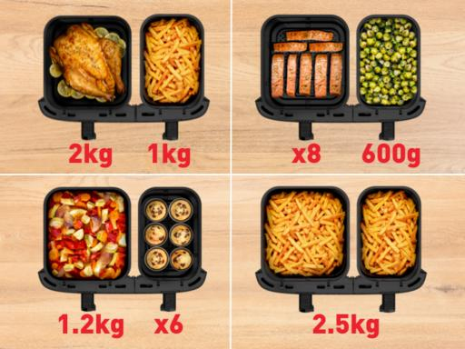 Friteuse sans huile Easy fry Dual EZ942HF0 - vue 6