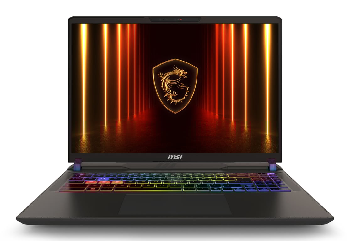 MSI Vector 16 HX AI A2XWIG 006UK Intel Core Ultra 9 275HX Ordinateur portable 40 6 cm 16 Quad HD+ DDR5 SDRAM SSD NVIDIA GeForce RTX 5080 Wi Fi 7 802.11be Windows 11 Home Advanced Anglais britannique Neuf