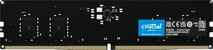 Crucial CT8G48C40U5 module de mémoire 8 Go 1 x 8 Go DDR5 4800 MHz ECC