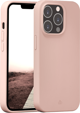 Coque Monaco Compatible MagSafe Plastique recyclé Pink Sand pour Apple iPhone 14 Pro DBramante1928