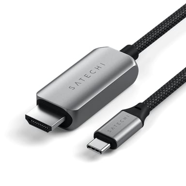Satechi ST-YH8KCM adaptateur graphique USB 7680 x 4320 pixels Noir, Argent