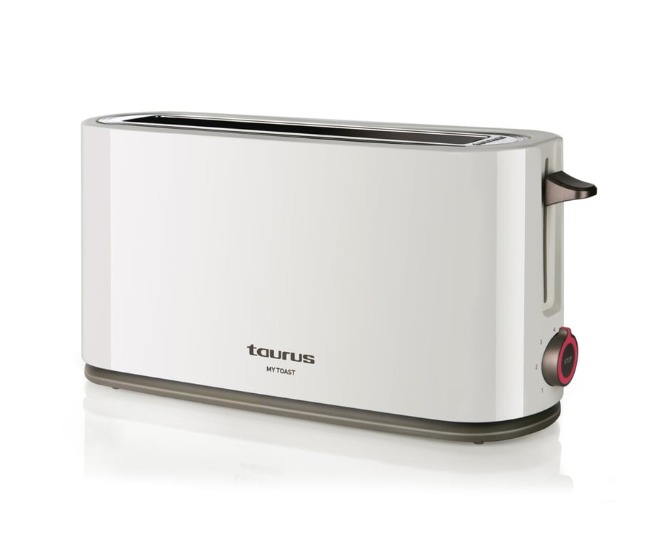 Grille-Pain Taurus Mytoast – 1000 W, Fente Extra Longue, 7 Niveaux de Brunissage - vue 2