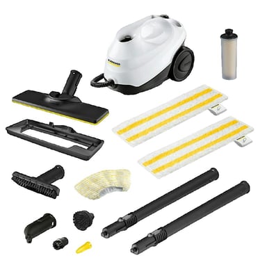 Balai vapeur KARCHER SC 3 EasyFix Plus Jaune, Blanc, Noir