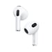 Apple AirPods (3rd generation) AirPods Auriculares Inalámbrico Dentro de oído Llamadas/Música Bluetooth Blanco