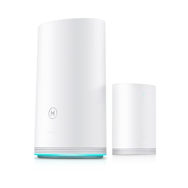 Huawei WiFi Q2 Pro (1 Base + 1 Satellite) router senza fili Gigabit Ethernet Bi-banda (2,4 GHz / 5 GHz) Bianco