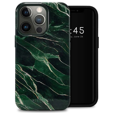 Selencia Coque arrière Vivid pour Apple iPhone 13 Pro - Chic Marble Quartz