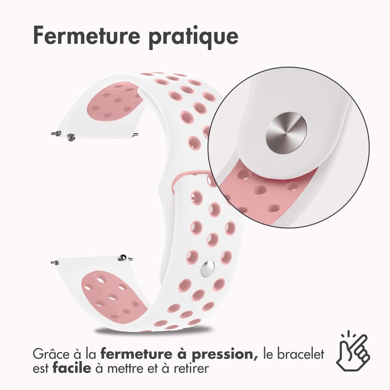 imoshion Bracelet sportif en silicone Connexion universelle de 20 mm / Neuf - vue 9