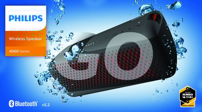 Philips Wireless speaker Enceinte portable mono Noir 10 W