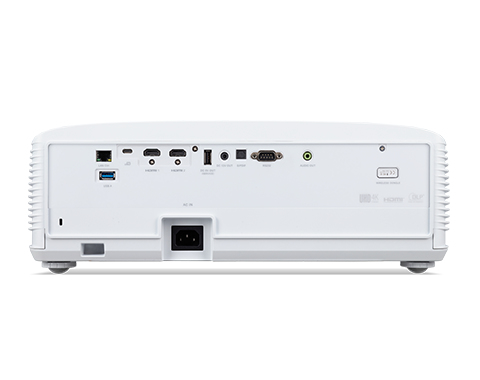 Acer Apex Vision L812 Projecteur à focale ultra courte 4000 ANSI lumens DLP UHD 4K (3840x2160) Compatibilité 3D Blanc - Neuf Blanc - vue 3