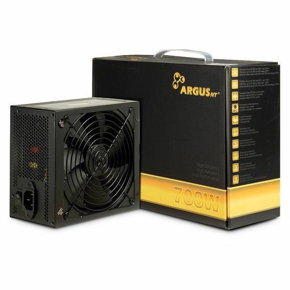 Inter Tech ArgusNT GPS 700 unité d'alimentation d'énergie 20+4 pin ATX ATX - vue 2