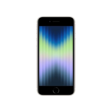iPhone SE (2022) 128 GB, Starlight, desbloqueado