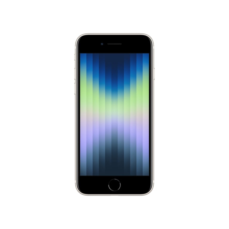 iPhone SE (2022) 128 Go, Lumière stellaire, débloqué
